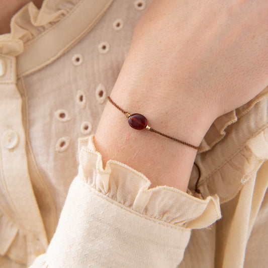 A Beautiful Story Bracelet Garnet