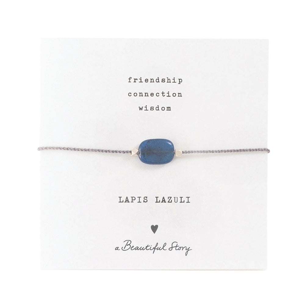 A Beautiful Story Bracelet Lapis Lazuli