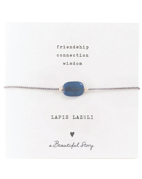 A Beautiful Story Bracelet Lapis Lazuli