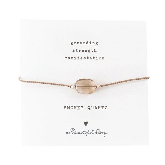 A Beautiful Story Bracelet Smokey Quartz