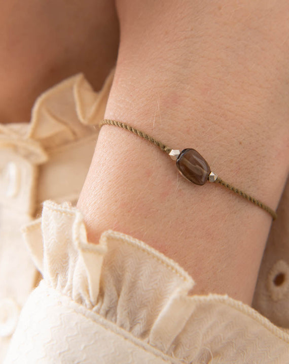 A Beautiful Story Bracelet Smokey Quartz