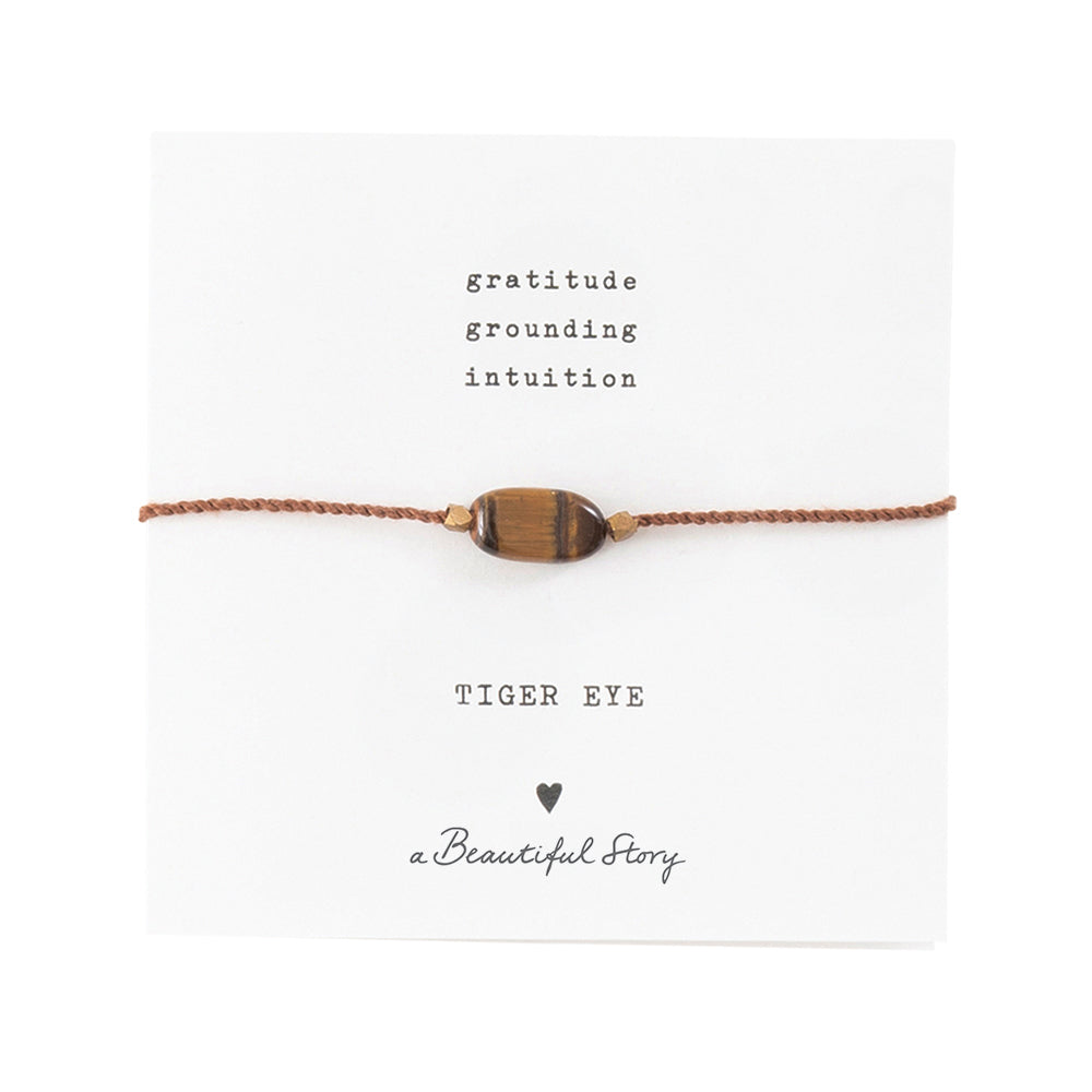 A Beautiful Story Bracelet Tiger Eye