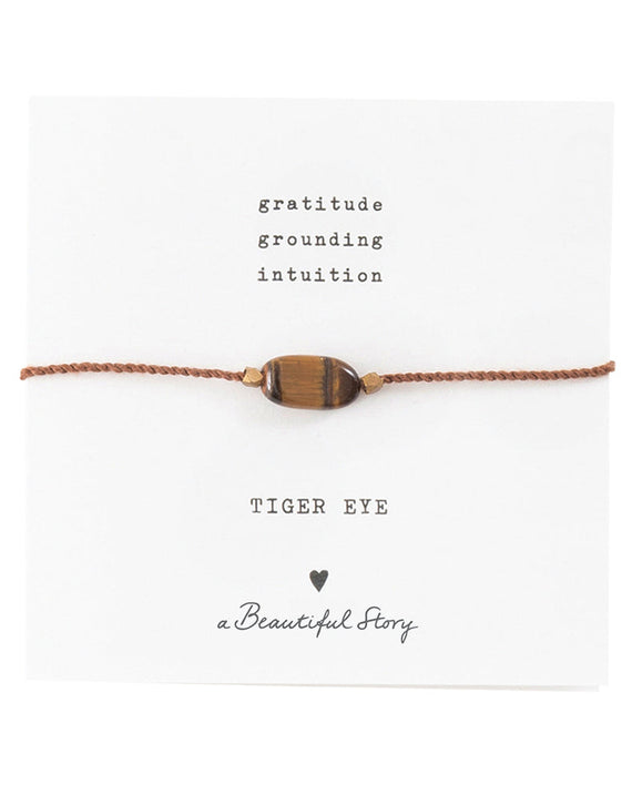 A Beautiful Story Bracelet Tiger Eye