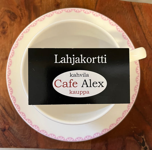 Lahjakortti Cafe Alexiin 35€