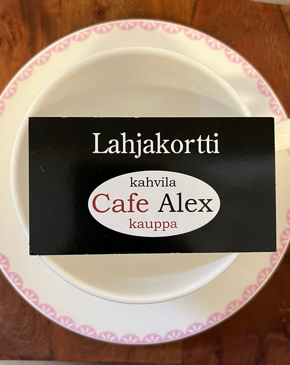 Lahjakortti Cafe Alexiin 45€