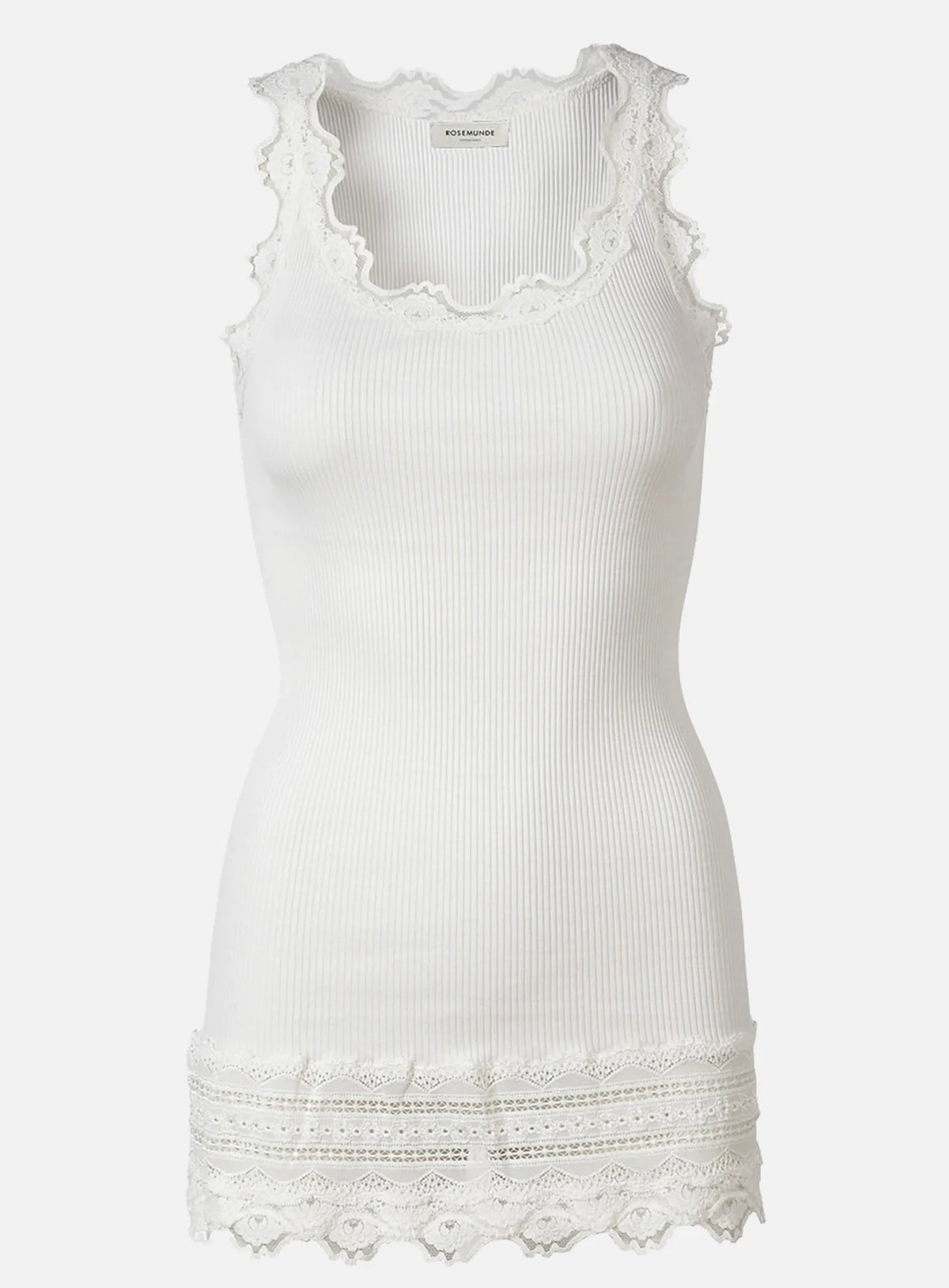 Rosemunde Silk Top New White