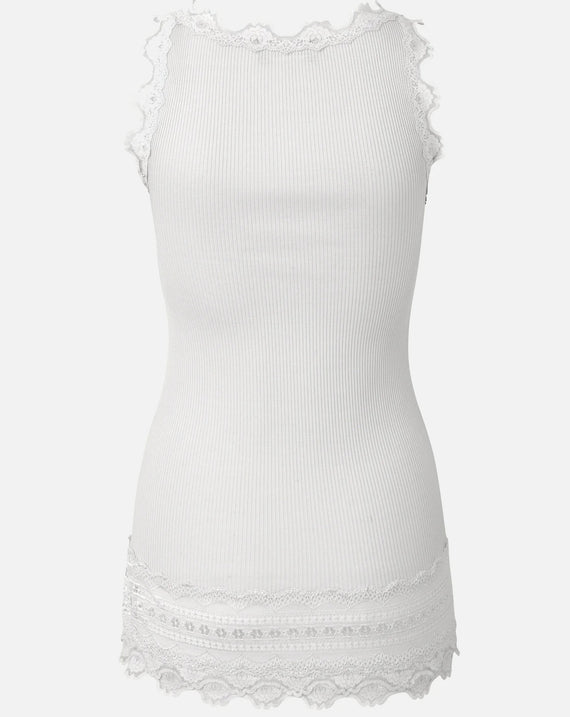 Rosemunde Silk Top New White