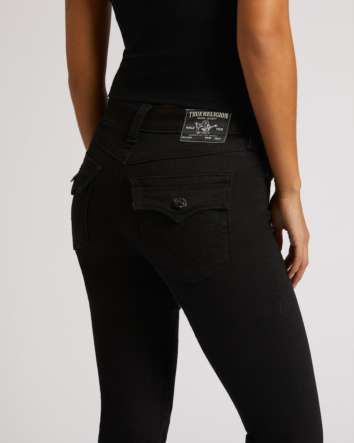 True Religion Becca Mid Rise Bootcut black