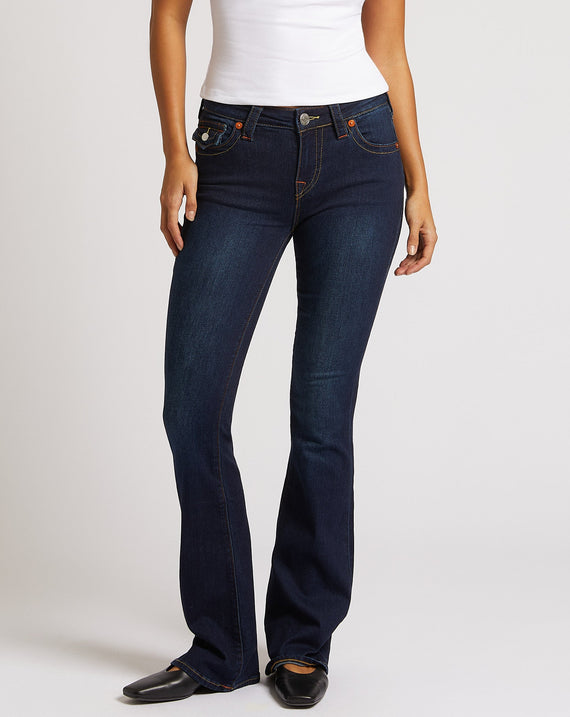 True Religion Becca Mid Rise Bootcut Flap muddy waters