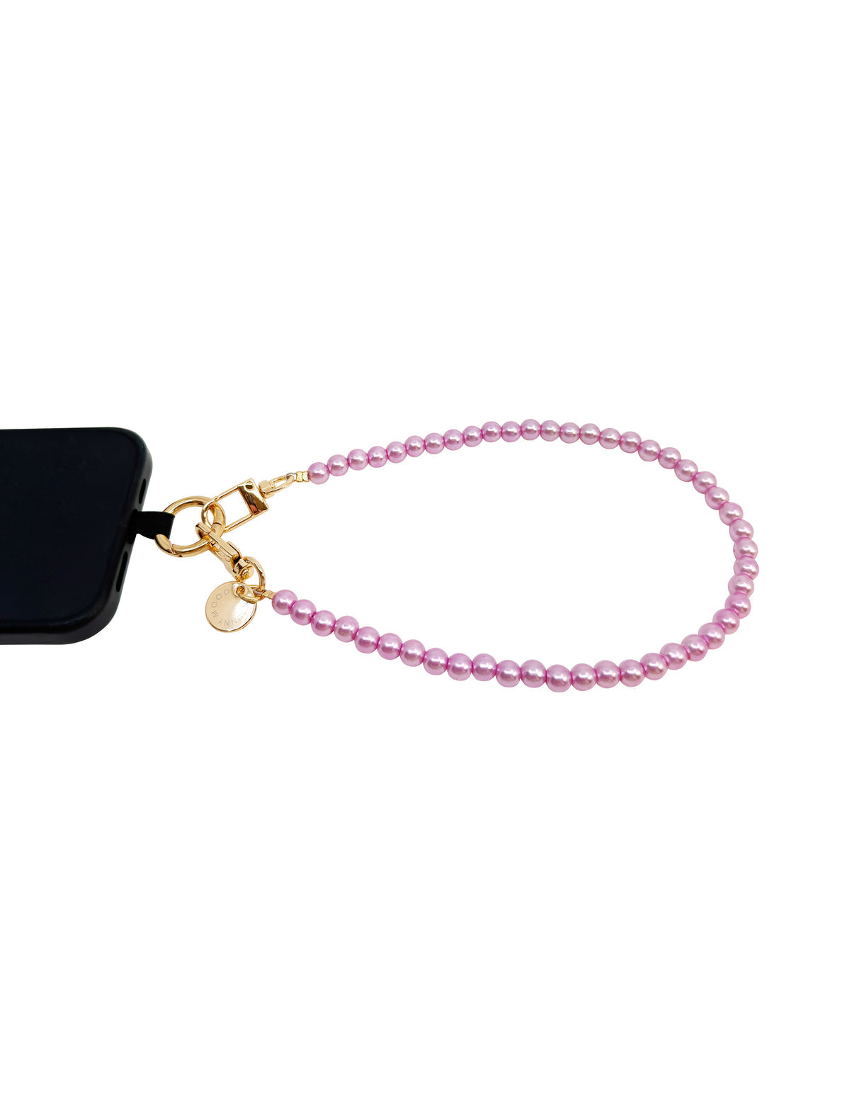 IN SUNNY MOOD Cora Bead Wristet Light Pink