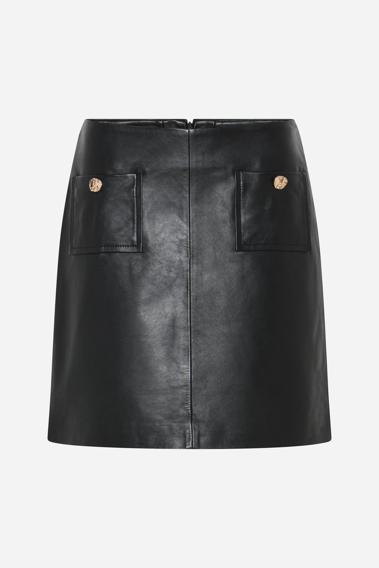 Bruuns Bazaar Gentian Leather Skirt