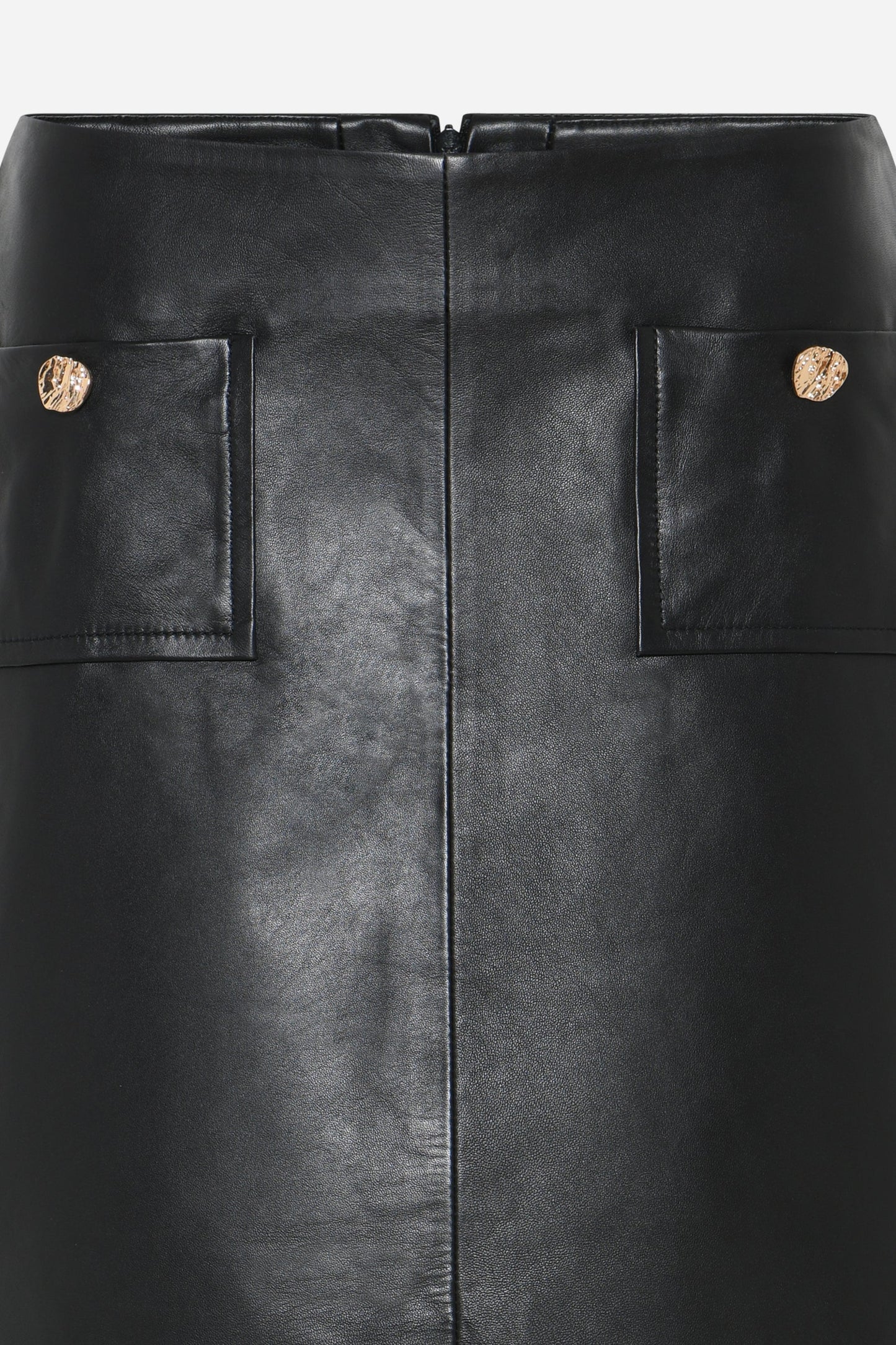 Bruuns Bazaar Gentian Leather Skirt