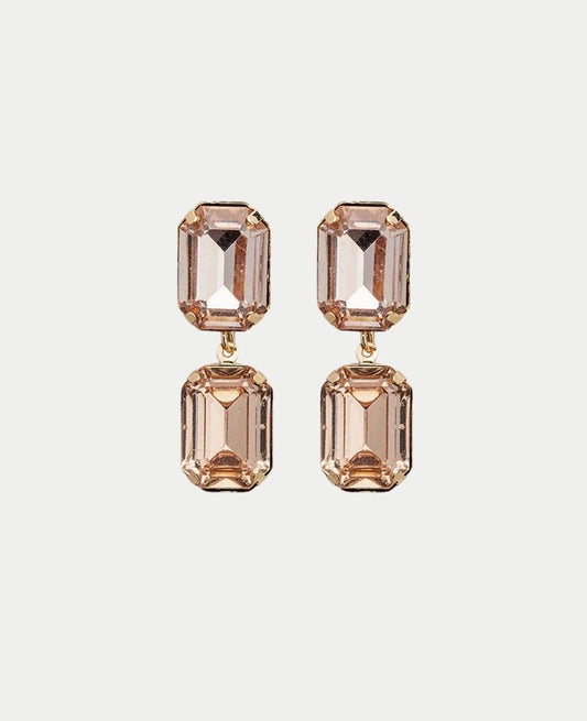 Bow 19 Liz Earrings Soft Pink