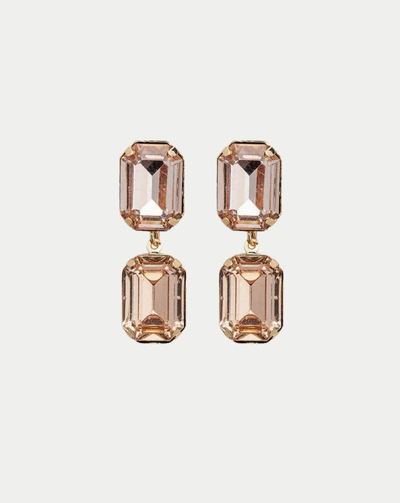 Bow 19 Liz Earrings Soft Pink