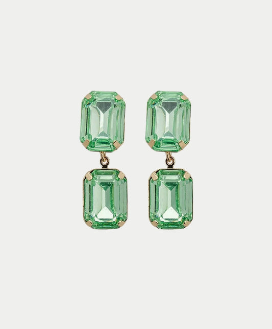 Bow 19 Liz Earrings Soft Green