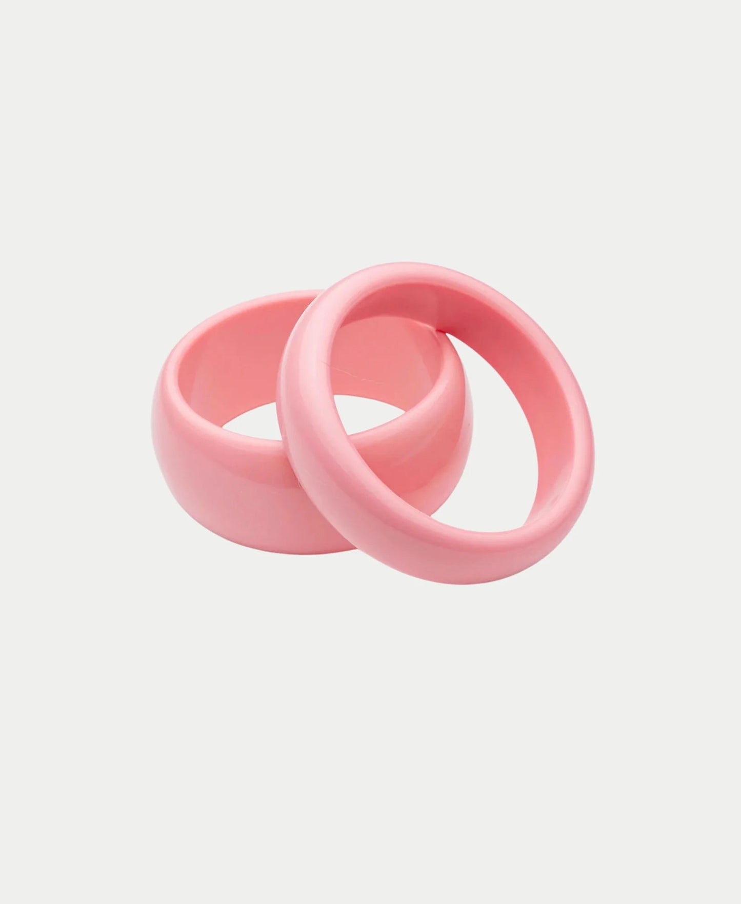 Bow 19 Big Bracelet 2 Set Light Pink