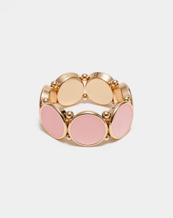Bow 19 Ava Elastic Bracelet Light Pink