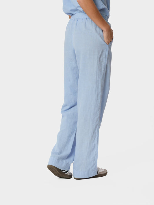 Neo Noir Sonar Linen Pants Light Blue