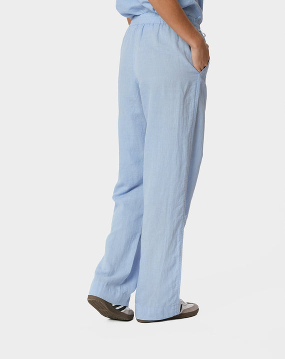 Neo Noir Sonar Linen Pants Light Blue