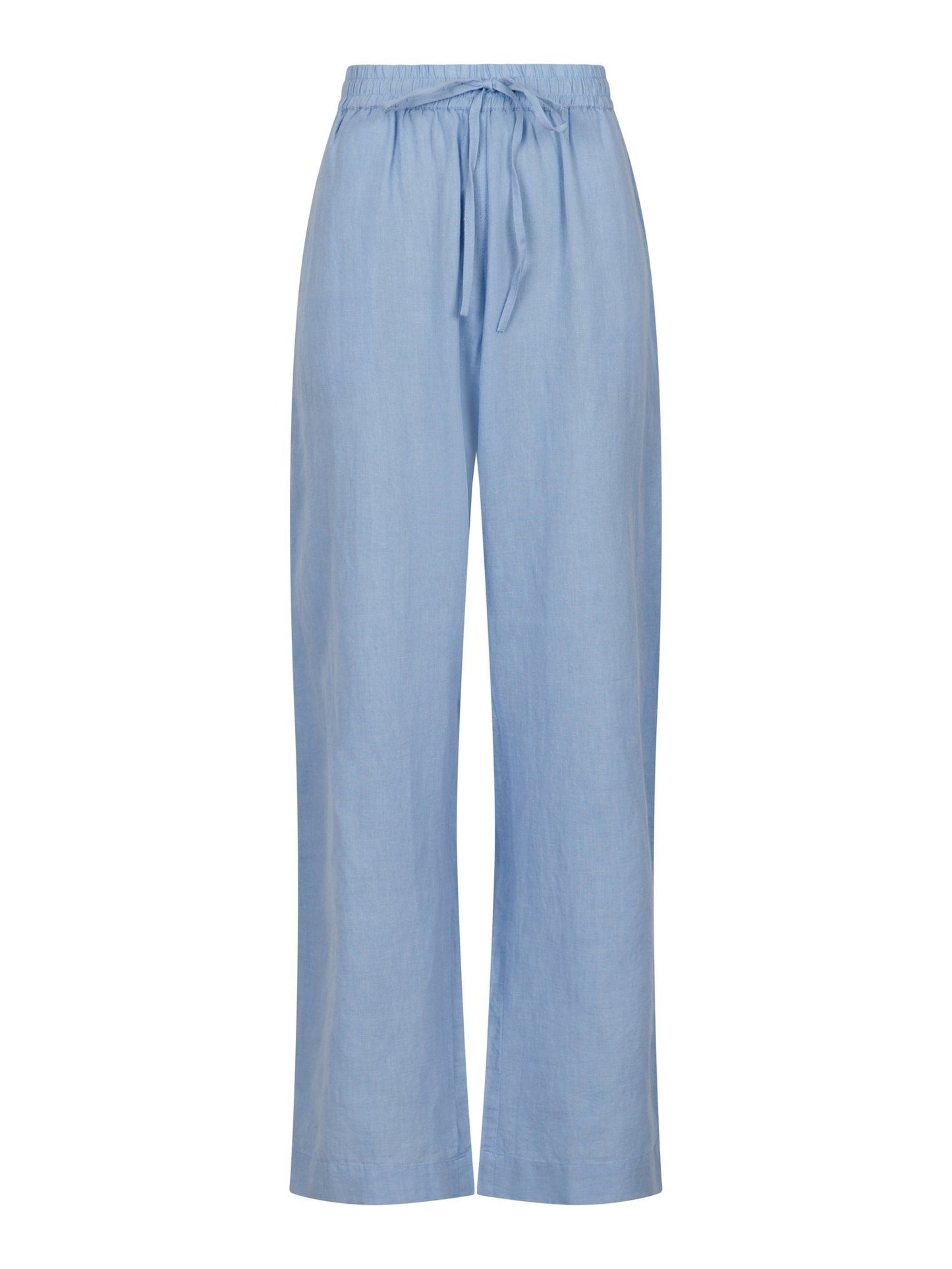 Neo Noir Sonar Linen Pants Light Blue