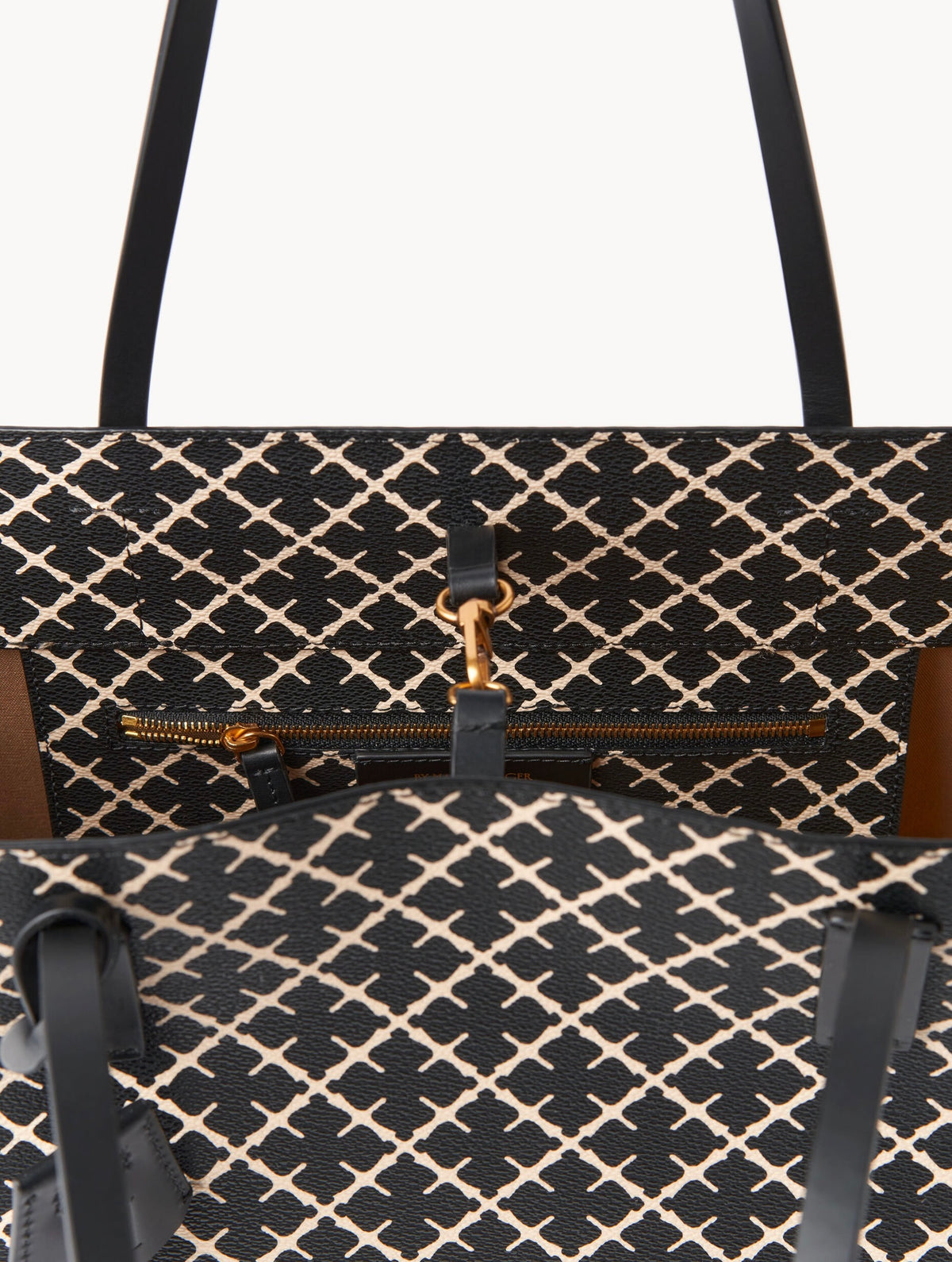 By Malene Birger Abigail Printed Tote Bag Black