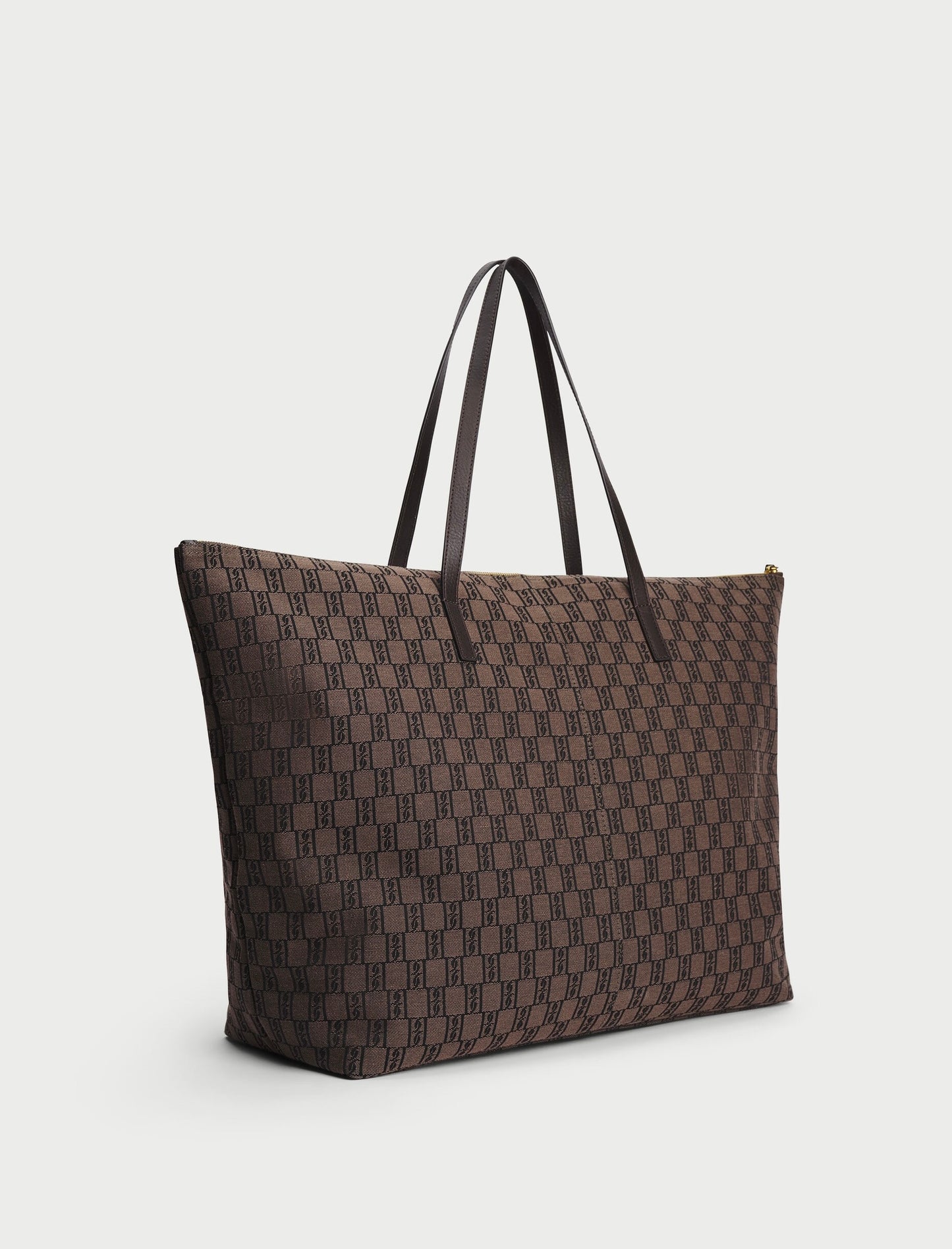By Malene Birger Carvon Printed Tote Bag Bison