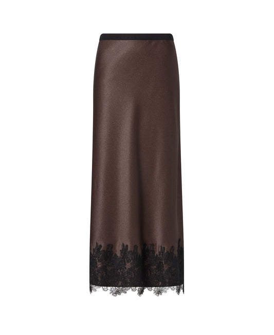 Ida Sjöstedt Ana Skirt Dark Brown