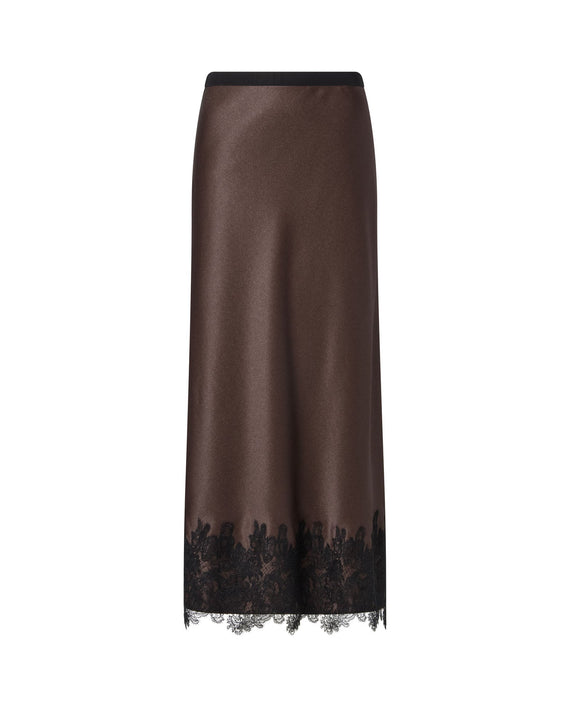 Ida Sjöstedt Ana Skirt Dark Brown