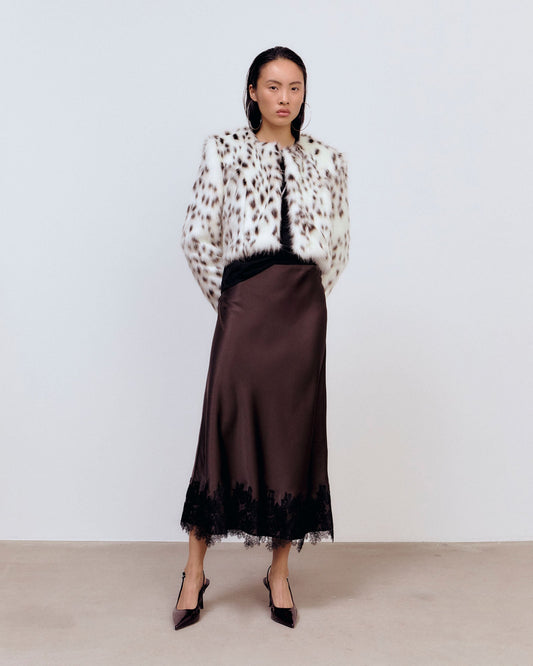 Ida Sjöstedt Ana Skirt Dark Brown