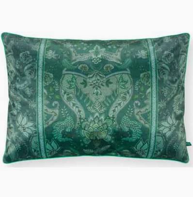 Pip Studio Cushion KyotoFestival Dark Green