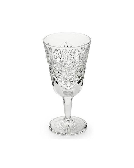 Hobstar Wineglass