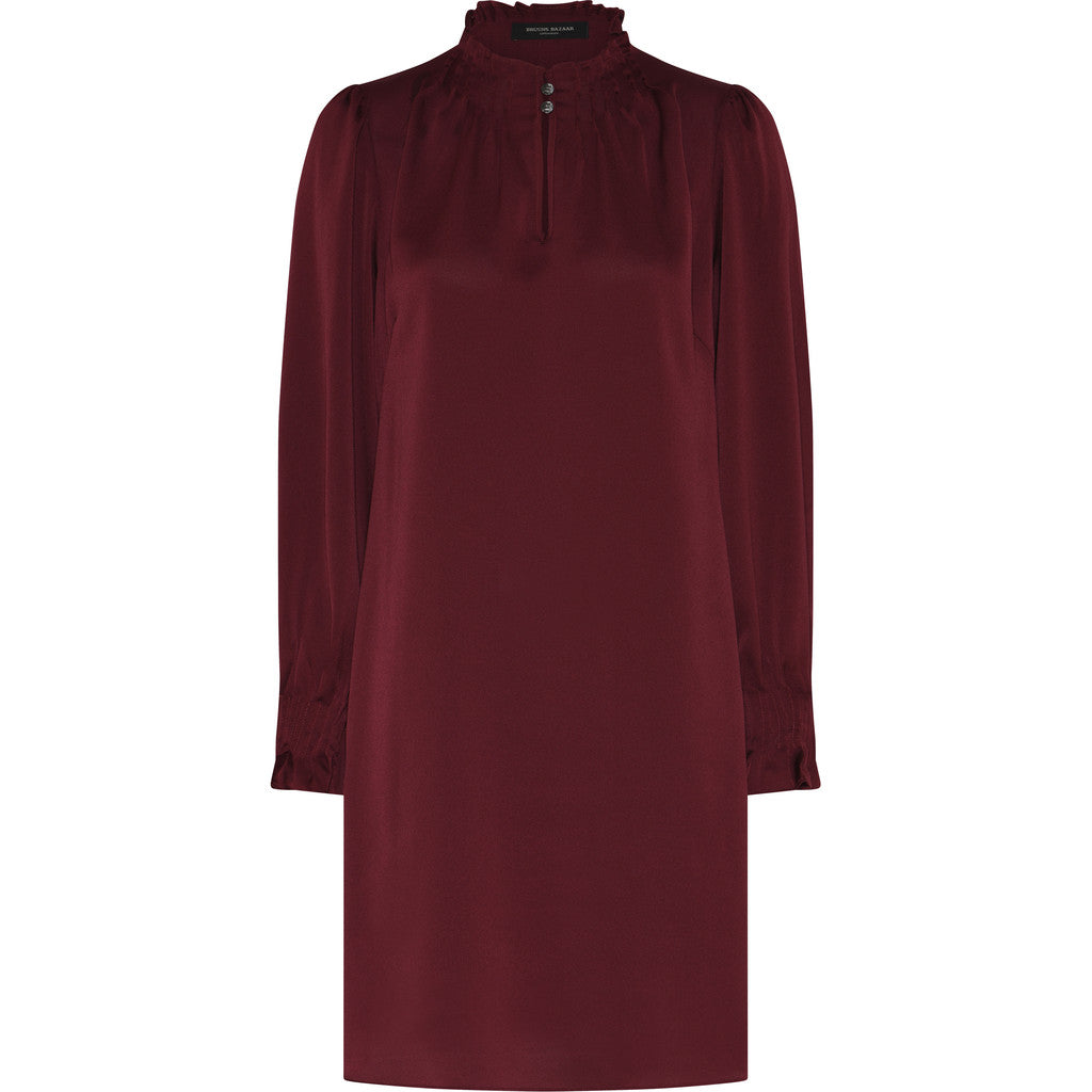 Bruuns Bazar Tarese Dress burgundy