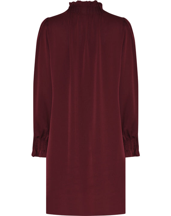 Bruuns Bazar Tarese Dress burgundy