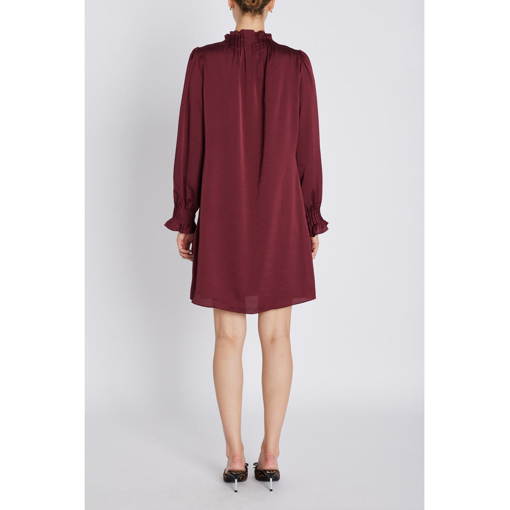 Bruuns Bazar Tarese Dress burgundy