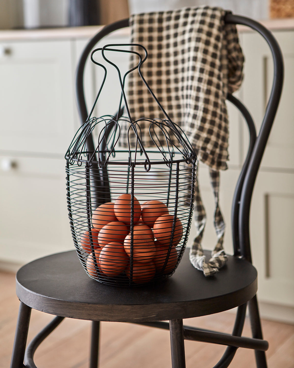 Affari Wire Basket Black