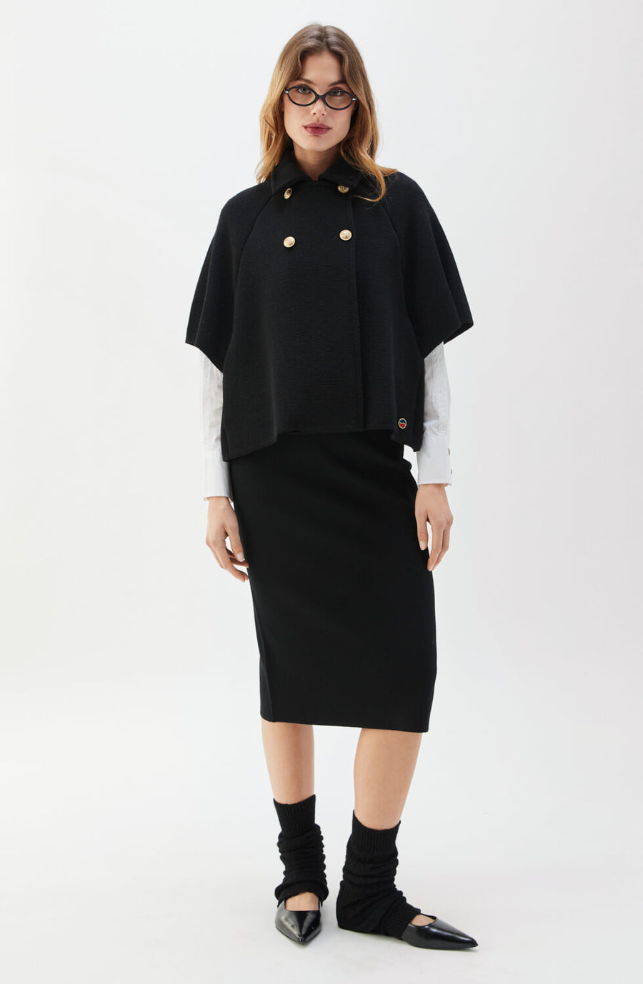 Busnel Gertrude Cape Black