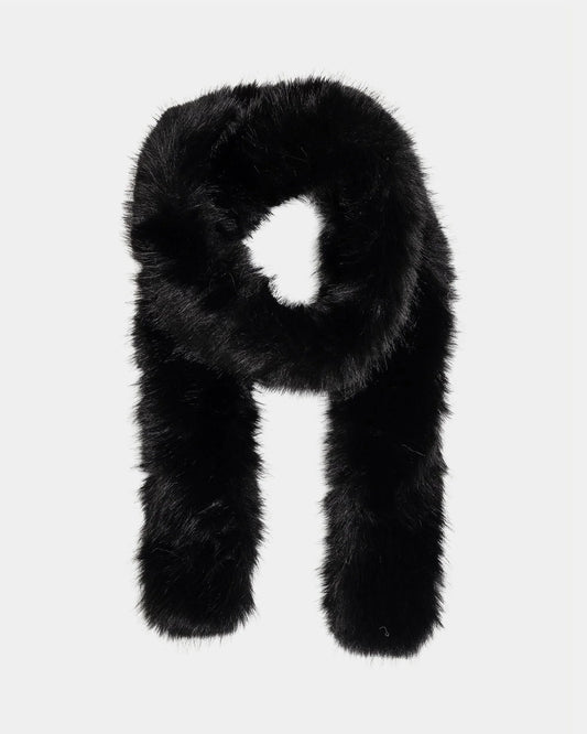 Bow 19 Anais Long Scarf black