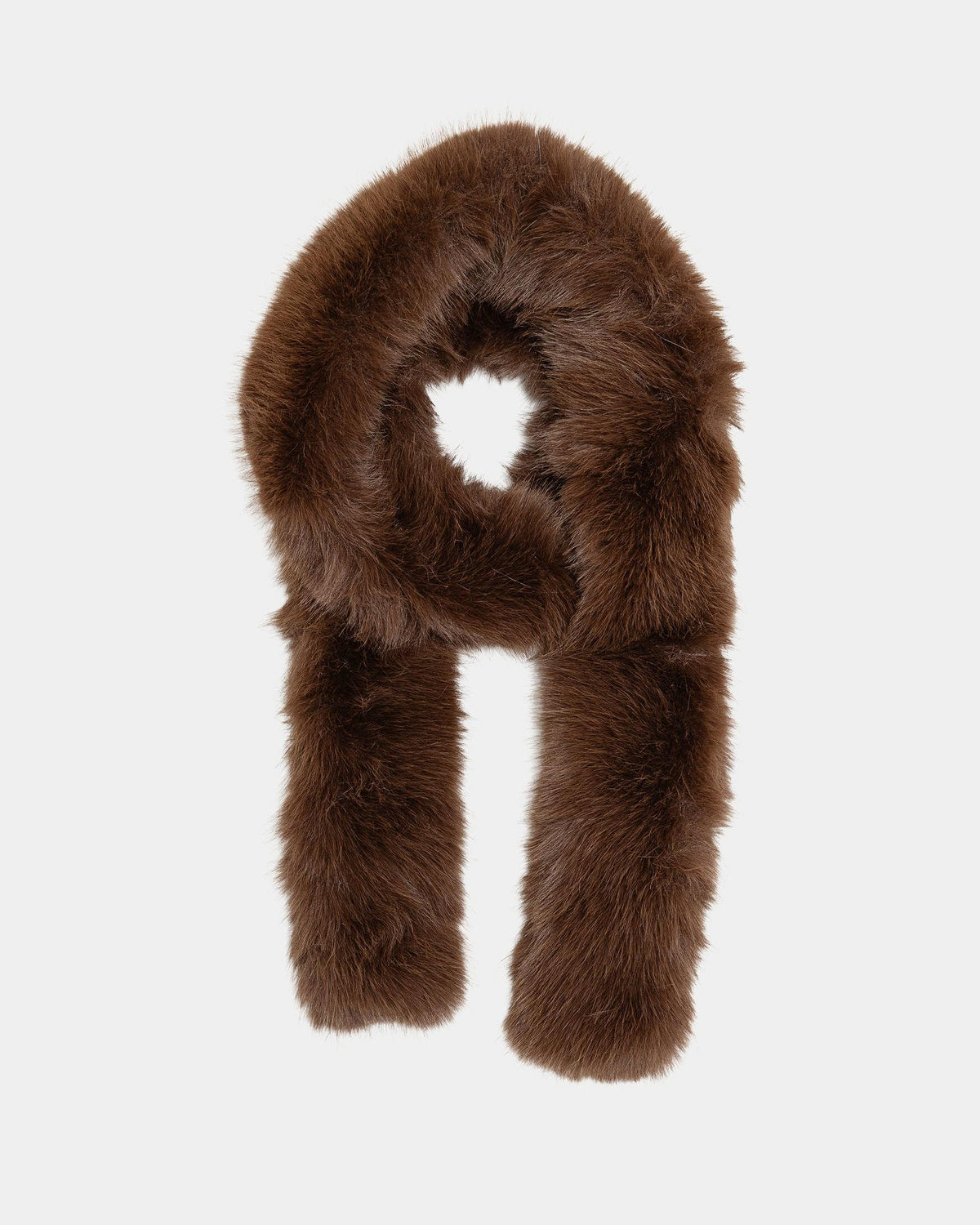 Bow 19 Anais Long Scarf Brown