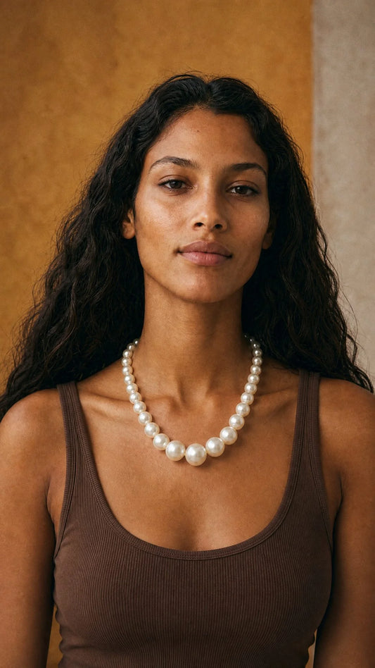 Bow 19 Loulou Pearl Necklace