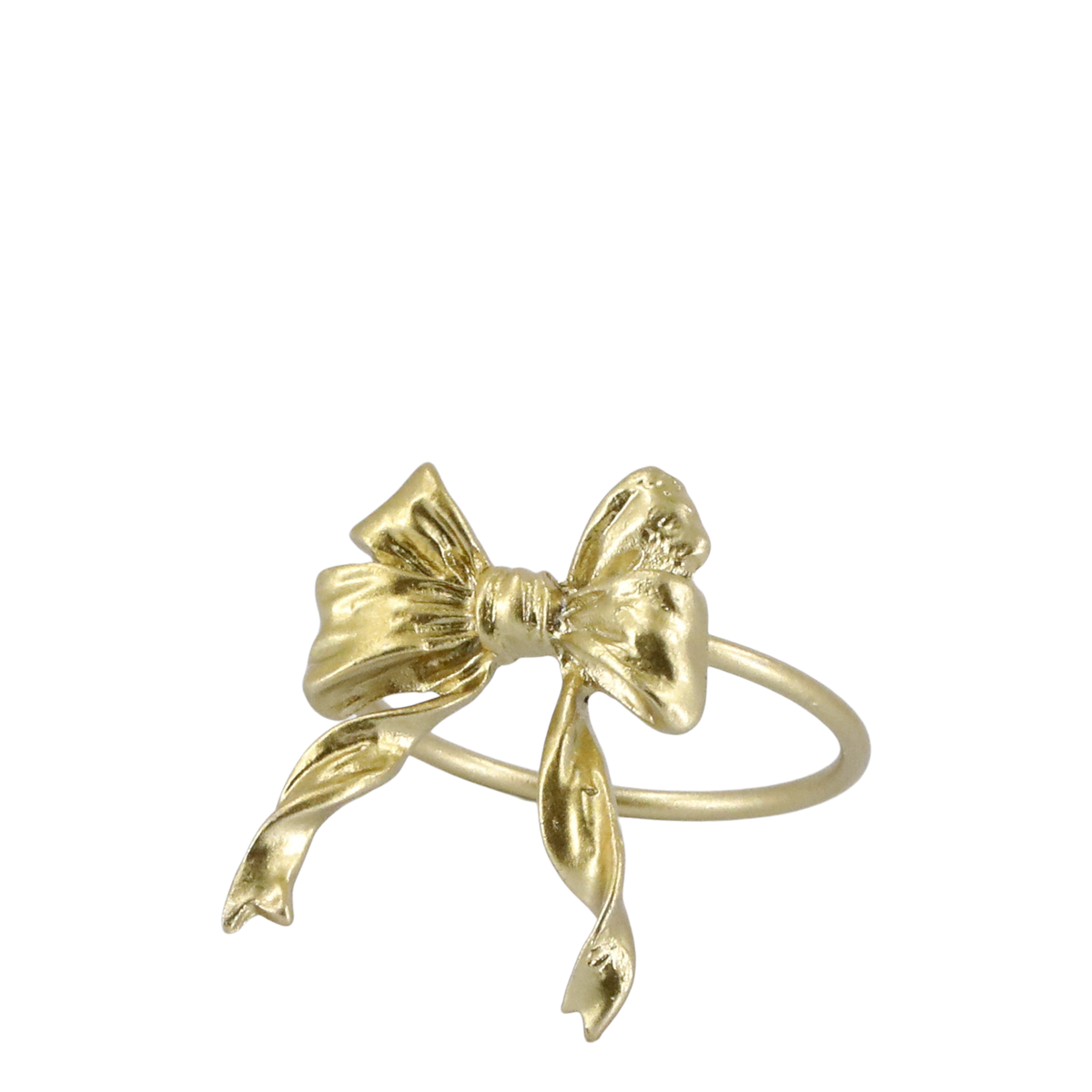 Chic Antique Napkin Ring w Bow