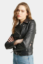 Lataa kuva Galleria-katseluun, Rockandblue Nea Leather Jacket Black
