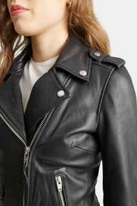 Rockandblue Nea Leather Jacket Black