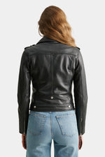 Lataa kuva Galleria-katseluun, Rockandblue Nea Leather Jacket Black
