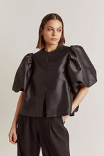 Lataa kuva Galleria-katseluun, By Malina Cleo Blouse Black
