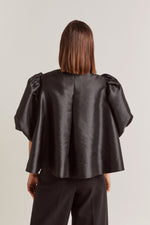 Lataa kuva Galleria-katseluun, By Malina Cleo Blouse Black
