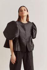 Lataa kuva Galleria-katseluun, By Malina Cleo Blouse Black
