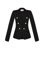 Lataa kuva Galleria-katseluun, Rinascimento Blazer Black Recycled Polyester
