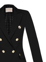 Lataa kuva Galleria-katseluun, Rinascimento Blazer Black Recycled Polyester
