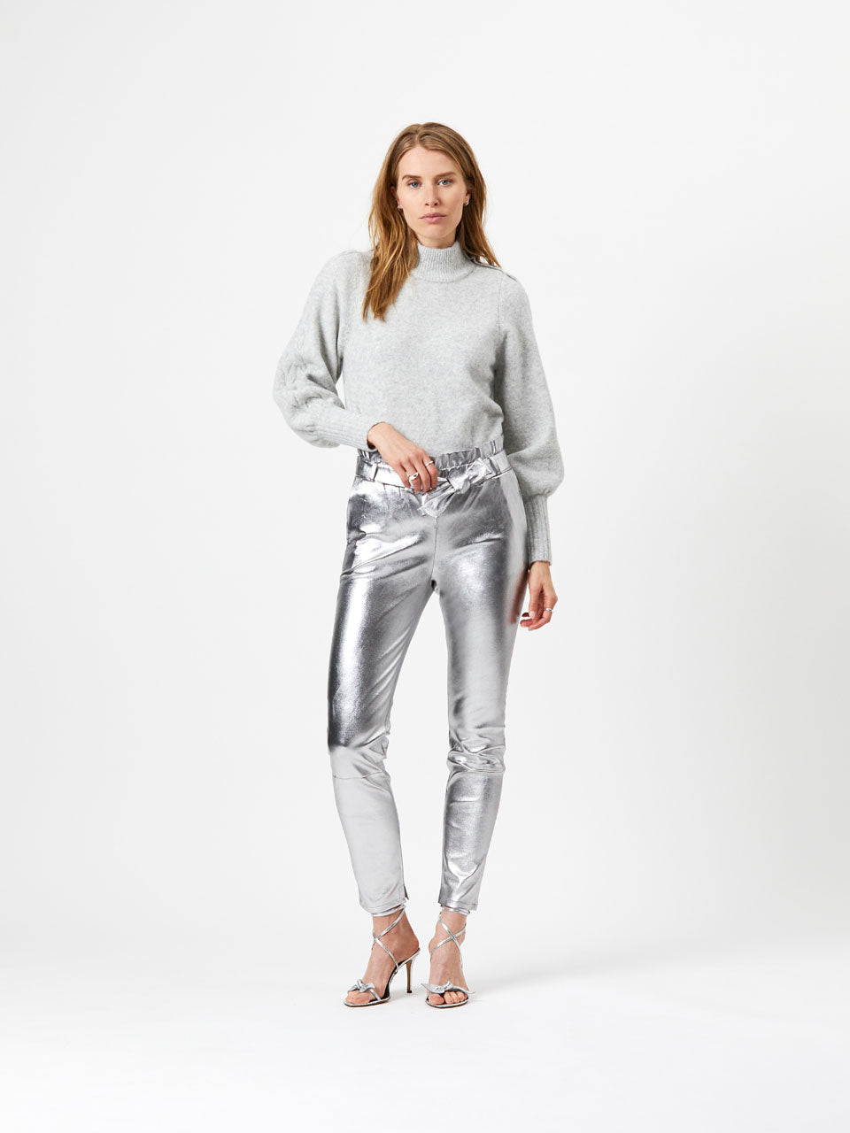 Dante6 Duran Metallic Leather Pants