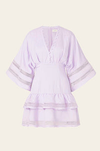 By Malina Embla Mini Dress Violet